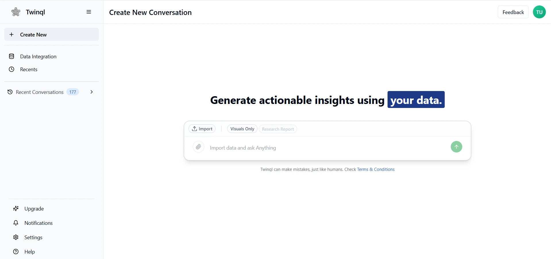 Login to Twinql